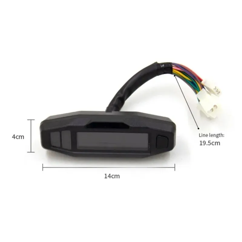 Universal Motorcycle Digital Speedometer Panel For ATV, Pit Bike-T48C
