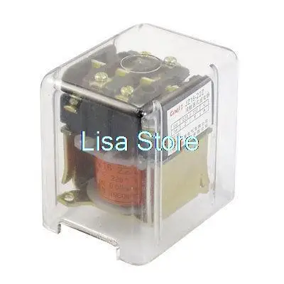 220V/2A 110V/6A 2NO 2NC Power Relay AC 220V Coil JL16-22Z