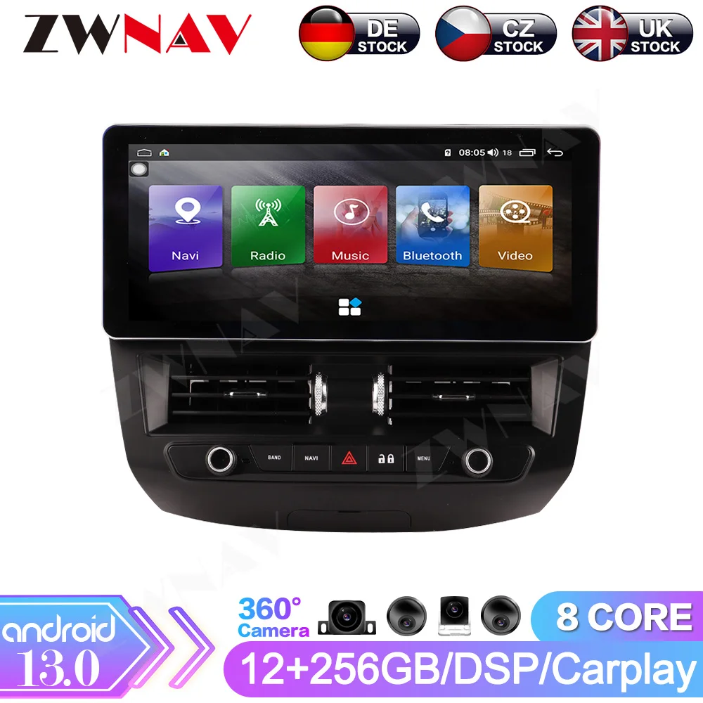 12.3 Inch Android 12 Car Radio Stereo Multimedia Video Player For Ford Focus 2012-2015 Navigation Head Unit GPS Carplay RDS FM