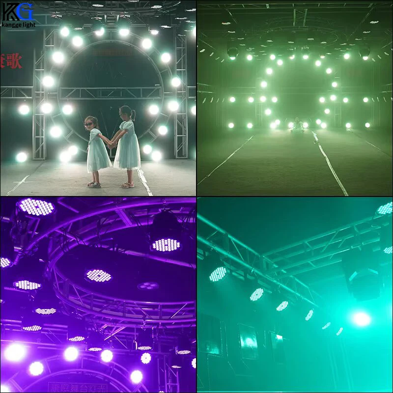 Wysokiej jakości kontroler DMX do oświetlenia parowego 54*3W, oświetlenie wypełniające LED Full Color na wesela, oświetlenie sceniczne, oświetlenie ambientowe do barów, klubów, KTV