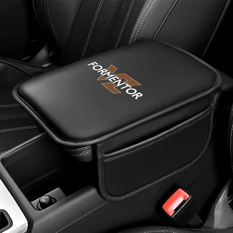 Suitable for Cupra Formentor car armrest pads, central console pads, armrest boxes, heightening pads, with storage pockets