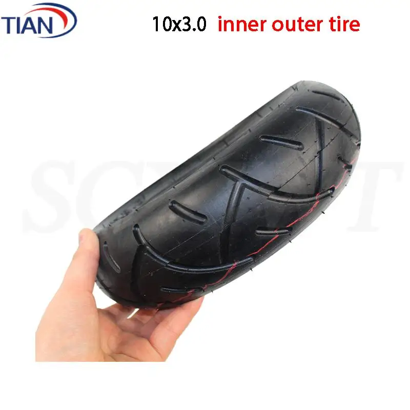 

10-дюймовые шины для электросамокатов, внутренние и внешние камеры 10x3.0 дюймов, совместимые сменные шины размером 255x80.