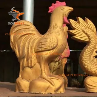 ABS House decoration ornament concrete animal Rooster mould