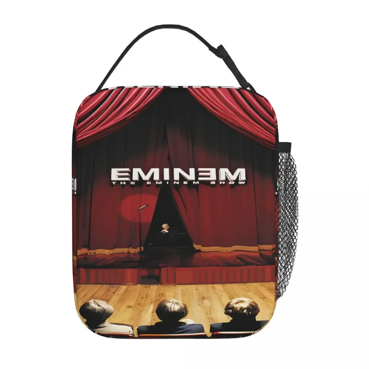 

Eminem Rapper Rap Singer Хип-хоп Термоизолированные сумки для обеда для пикника Портативная сумка для еды Контейнер Термохолодильник Ланч-боксы