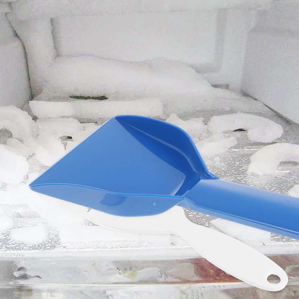 

4pcs Snow Shovel Set PP Material Freezer Cleaning Tool Ice Removal Kitchen Supplies Portable Practical Household Gift