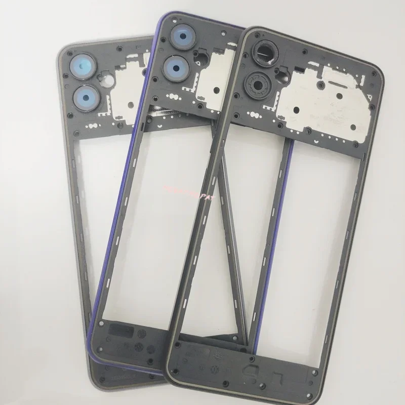 For Tecno Pova 4 LG7 LG7n Middle Frame Housing Central Frame With Power Volume button Replacement Parts