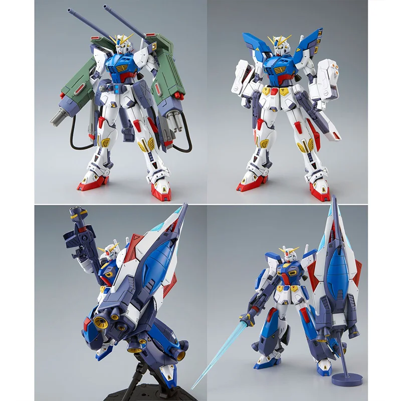 Bandai-Figurine d'Action Originale de Dessin Animé PB MG 1/100 Gundam F90II I-Type 18cm, Kit de Modèle à Assembler, Jouet de Collection, Cadeau d'Anniversaire