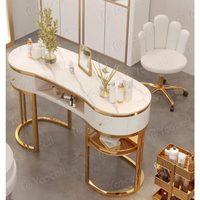 Nail Table Manicure Furniture Manicure Table Station Manicure Table Beauty Salon