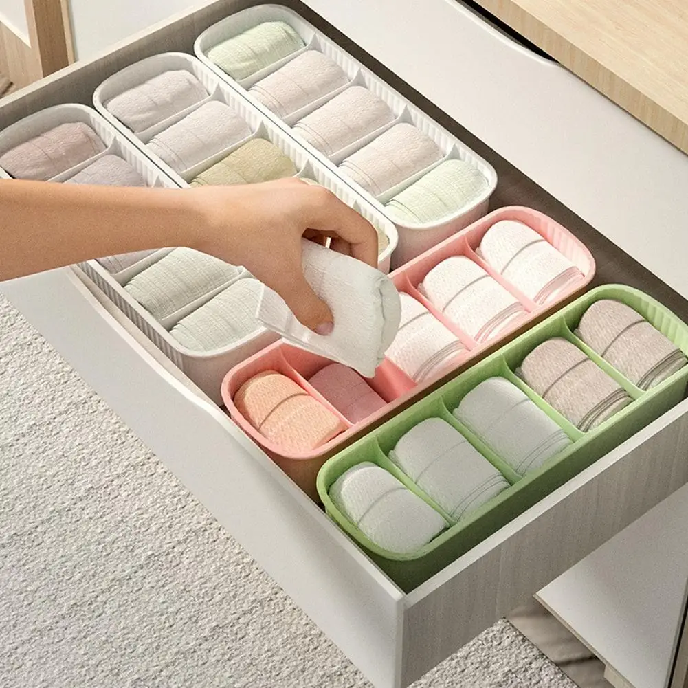 Socks Storage Box, Household Drawer, Wardrobe Compartment, Storage and Organization Box, Stockings and Underwear Storage Box