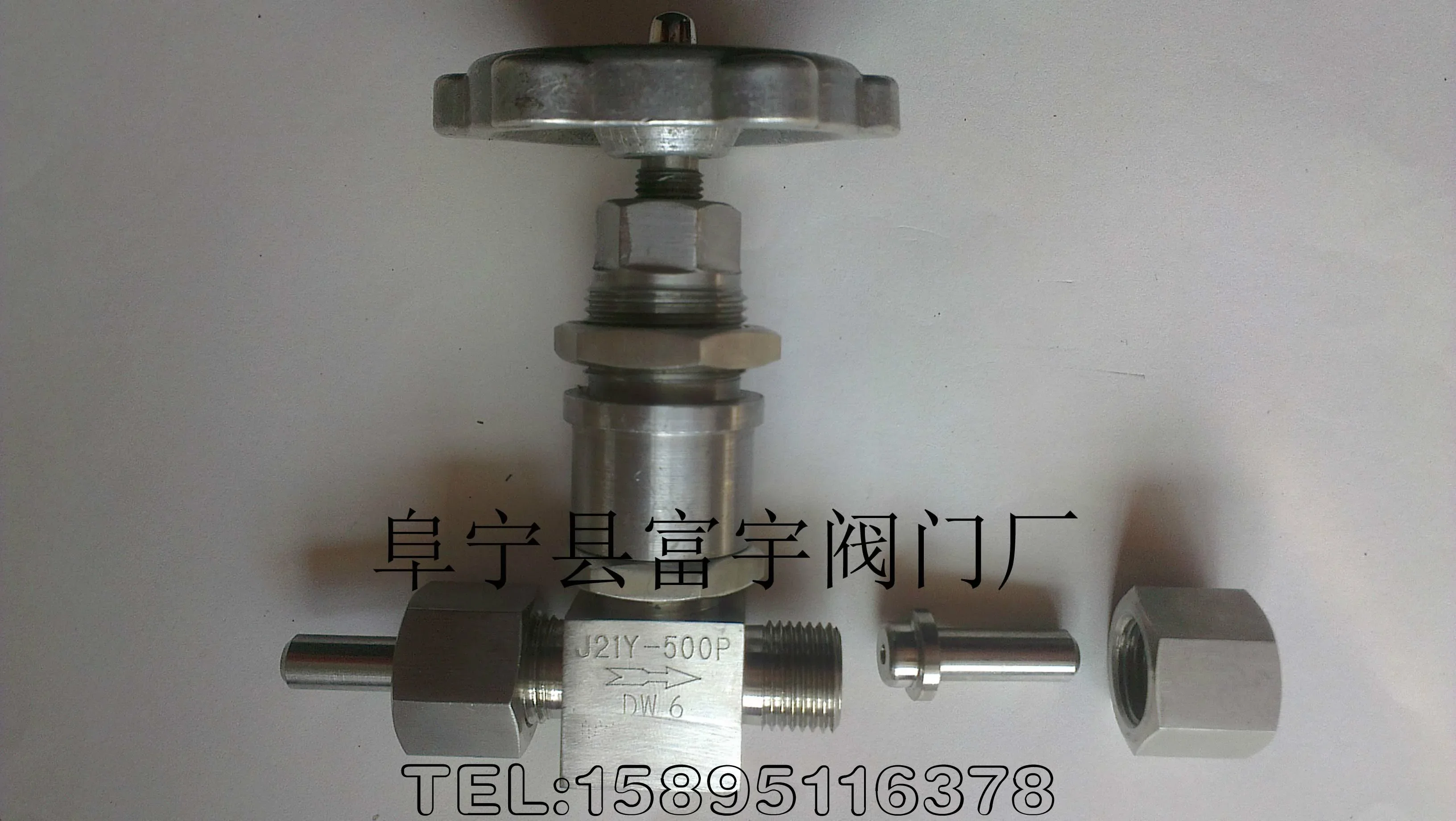 External thread straight-through globe valve Power and petrochemical globe valve (J21Y-500P DW6)