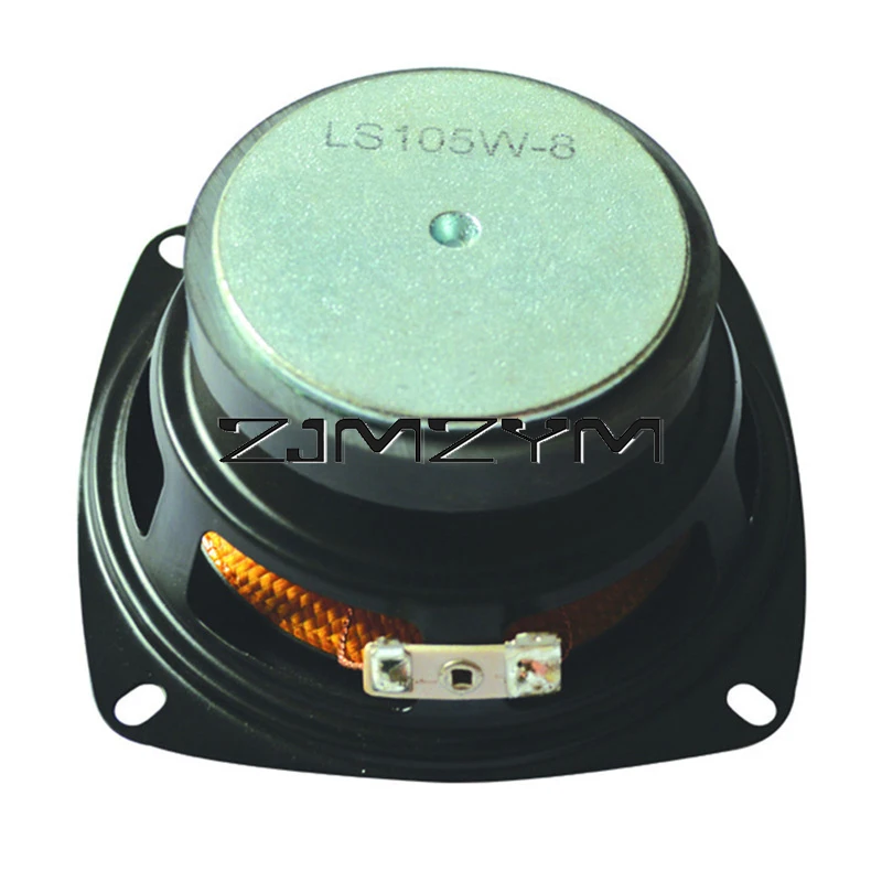 4Inch 4Ohm 15W Car Audio Speaker Subwoofer Bass 91dB Square Dance Cars Home Speakers 90-10kHz Loudspeaker