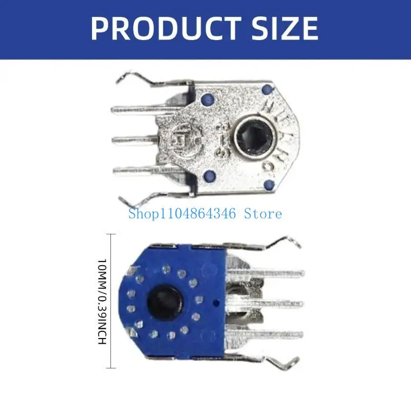 5ASD 2PCS Huano 8mm Mouse Encoders لـ GPROX Superlight Mice Metal Build