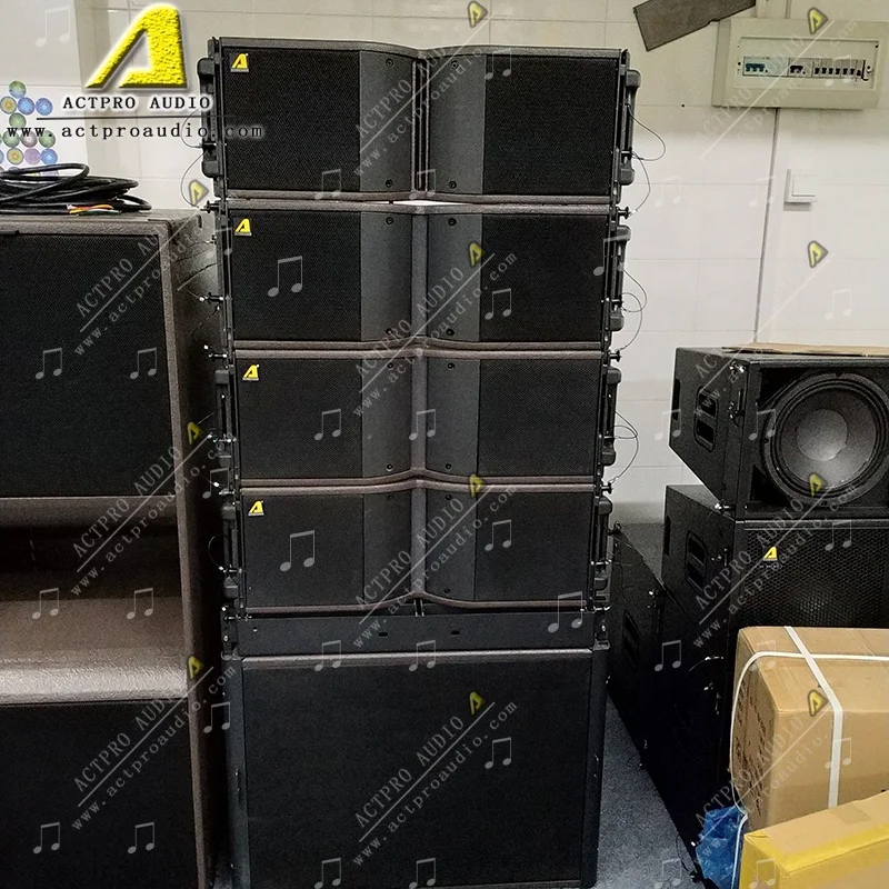 KR208 Line Array KR208 Mini Line Array, Dual 18-inch Active Subwoofers