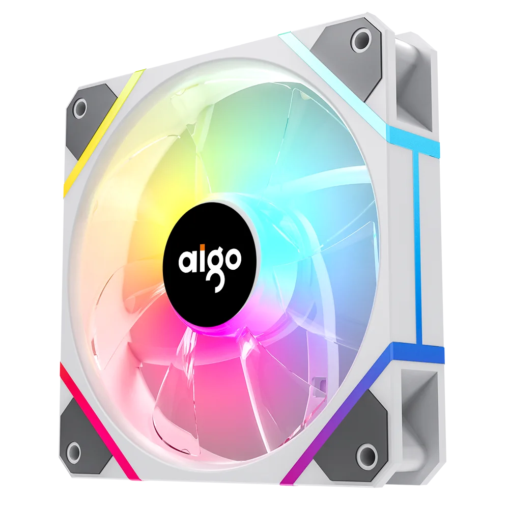 Aigo AM12PRO Ventoinha Computer fan 120mm 4pin PWM ARGB 3pin 5V cooling fan rgb Air blower  cpu fan 12cm Chassis fan