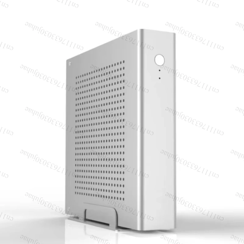 Mini All‑Aluminum ITX Chassis, Semi‑High‑End Shell for 17X17 Motherboard, DC Power Supply Supported