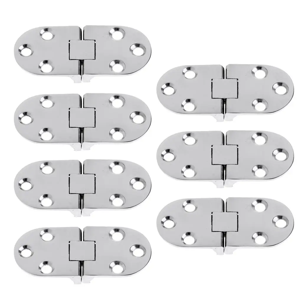 7 316 Stainless Steel Marine Boat RV Yacht Cabinet Cupboard Strap Hinge Door Hinge Mount