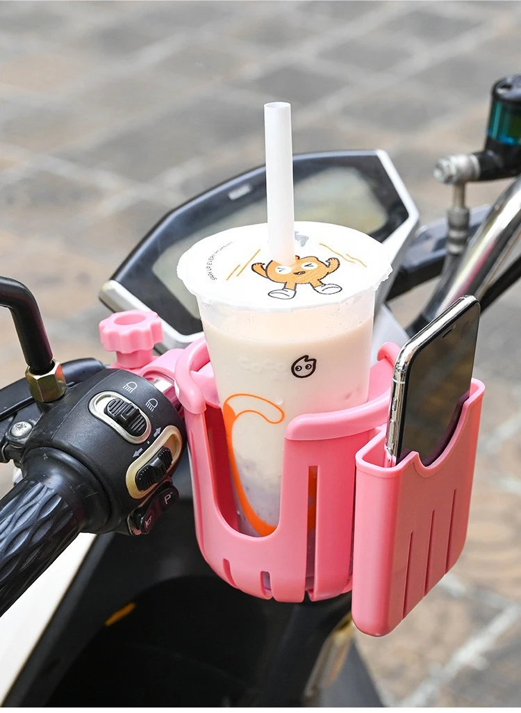Fahrrad-Schnellverschluss-Doppelfunktions-Flaschenhalter Handyhalterung Hochfester ABS-Kunststoff Rutschfest und Erschütterungssicher – Detail 13