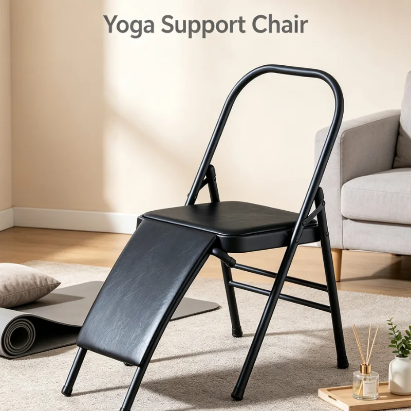 Yoga chair folding chair auxiliary chair tools for sports and fitness