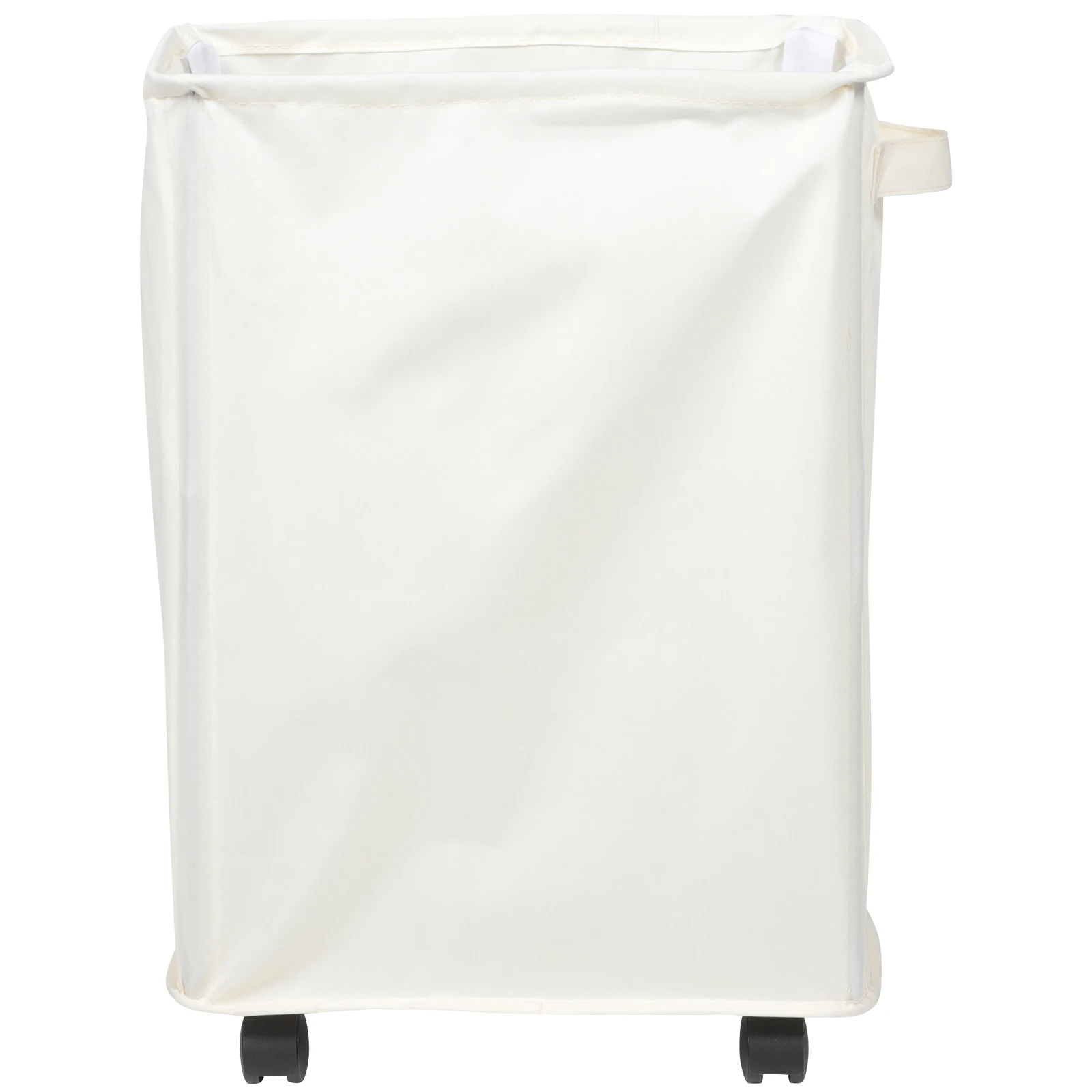 

Slim Narrow Laundry Basket Oxford Cloth Wear Resistant Collapsible Storage Bag Home Bedroom Bath Travel Wheel H