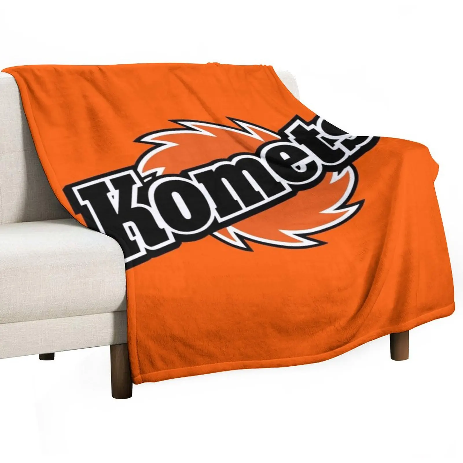 

Fort Wayne Komets Throw Blanket halloween Hairy warm winter Blankets