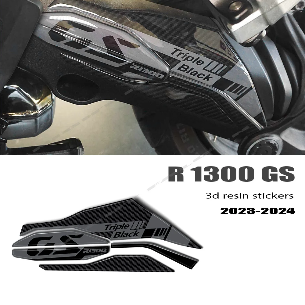 For R1300GS R 1300 GS 2023 GS 1300 2024 Motorcycle Rear Transmission Rocker Arm Protection 3D Epoxy Resin Sticker