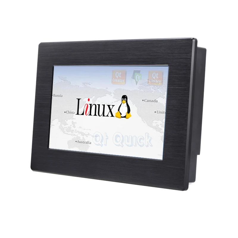 

Capacitive or resistive touch screen 7 inch Linux system embedded pc hmi industrial control embedded hmi panel