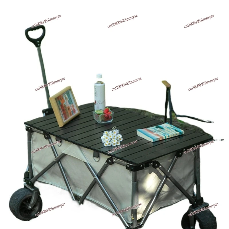 

Outdoor Camper Table Board Universal Folding Camp Car Egg Roll Table 120 Extended Picnic Trailer Cart
