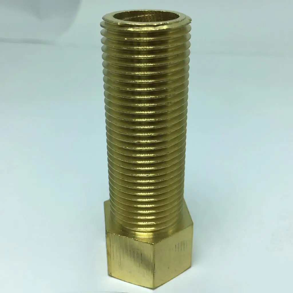 1 Piece 1/2" Brass Male Female Thread Straight Adapter Connector Fitting