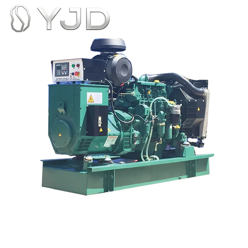 50KW Open Frame Diesel Generator Set With Integrated Base Fuel Tank 3 Phase 50Hz