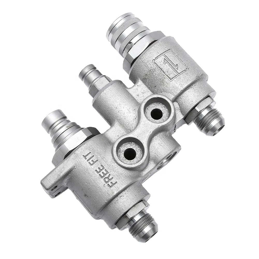 Wide Range OEM 7246783 7246785 6678951 6678076 47396759 48mm 4BD4FH Hydraulic Block Quick Coupler for Skid Steer Loader good
