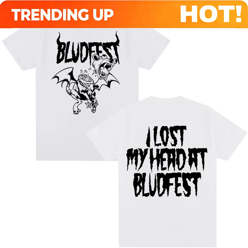 Yungblud Bludfest Merch T Shirt Men Women Clothing Fashion Rock Short Sleeve T-shirts Casual Cotton Oversized T-shirt Streetwear