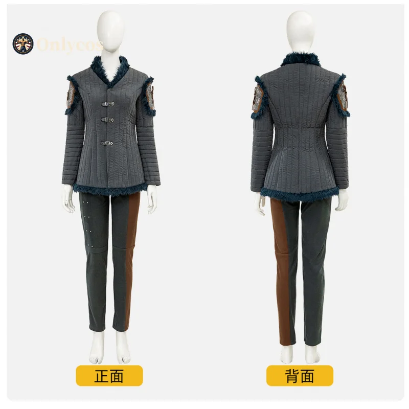 زي سيري كوسبلاي ذا ويتشر 4 مجموعة كاملة زي موحد للعب الأدوار لحفلات الهالوين كرنفال للنساء والفتيات مصنوع حسب الطلب