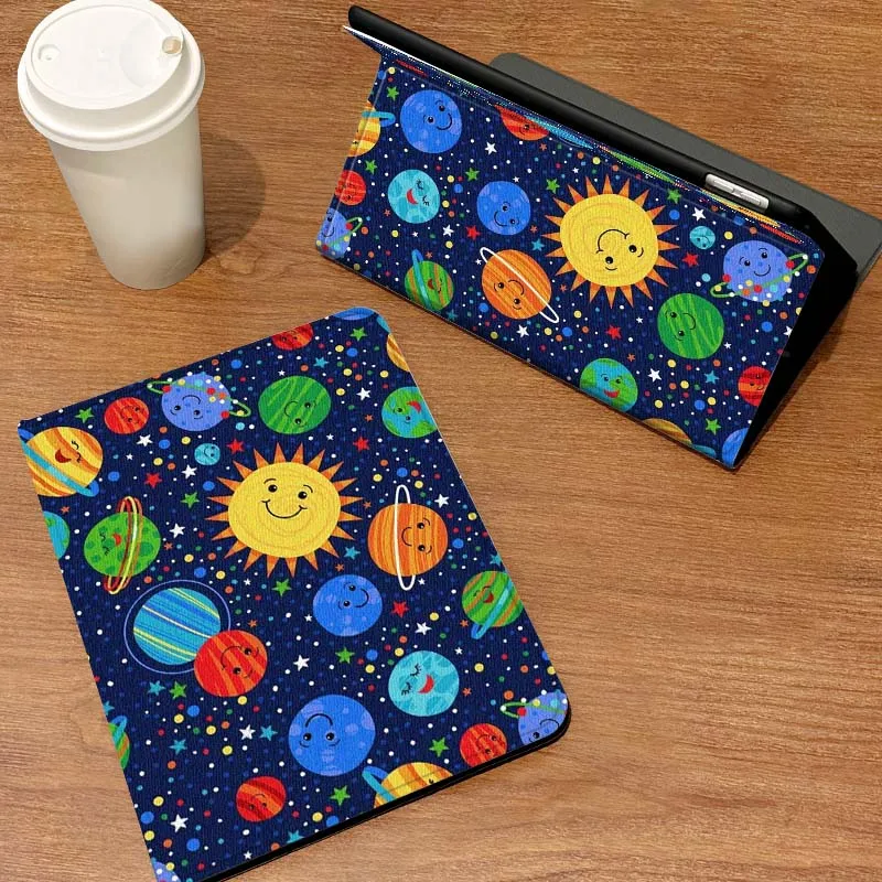 

Cartoon Planet Pattern Ball For Samsung Galaxy Tab S6 S7 S8 S9 S10 S11 FE Plus Lite Tablet Case
