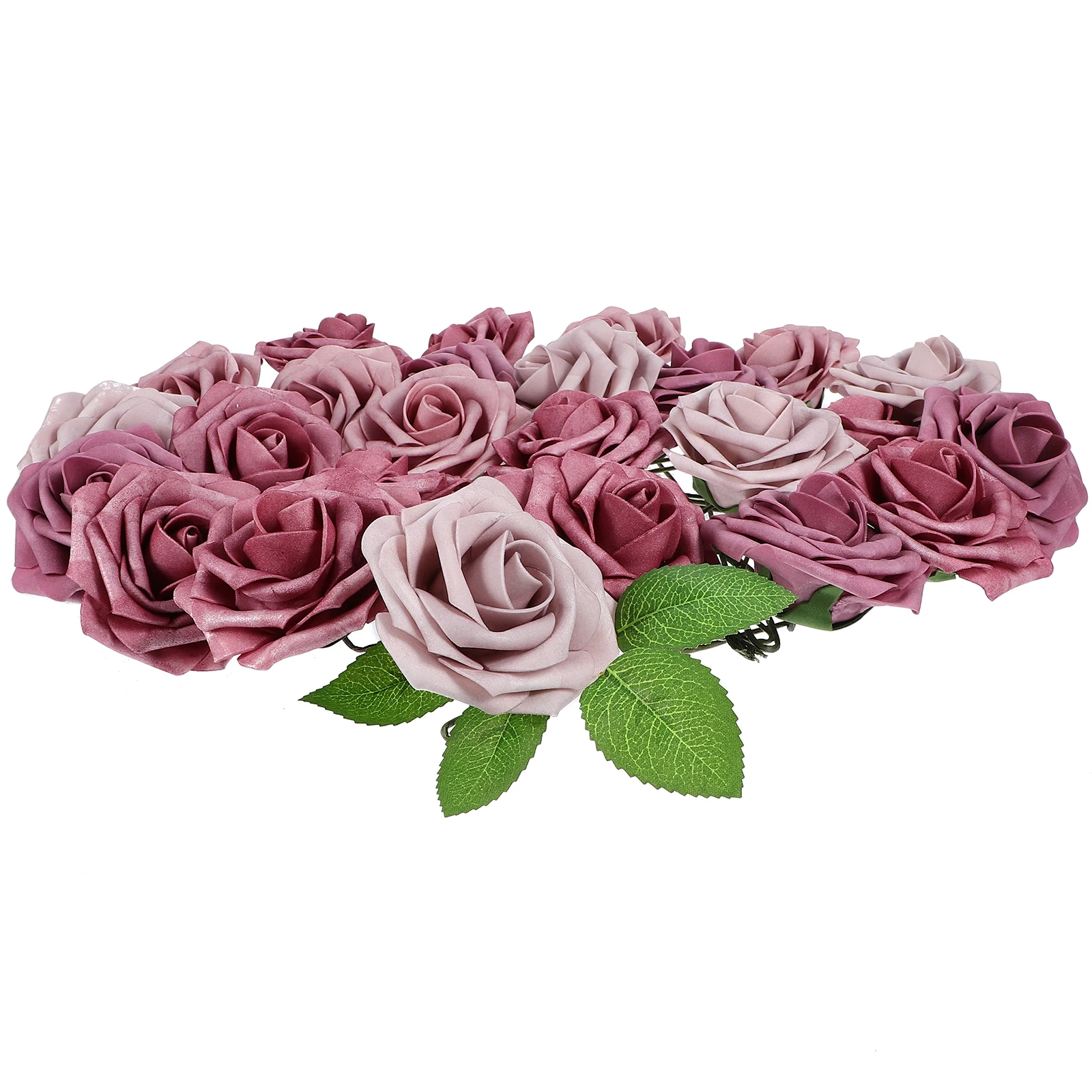 

1 Box Of Artificial Rose Flower Bouquet Wedding Party Decorationflower Ornament Valentine'S Day Giftflowers For Home Decor