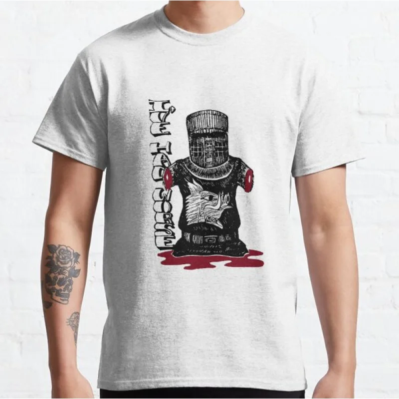 

Black Knight Funny Monty python Humor gift T shirt for men Large size Tops S-6XL 100% cotton printed Clothes