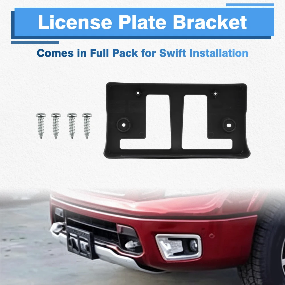 Car License Plate Bracket For Nissan Titan S, SV, SL, Platinum, PRO-4X Models 2016-2019 NI1068145 191275379028 96210EZ40A