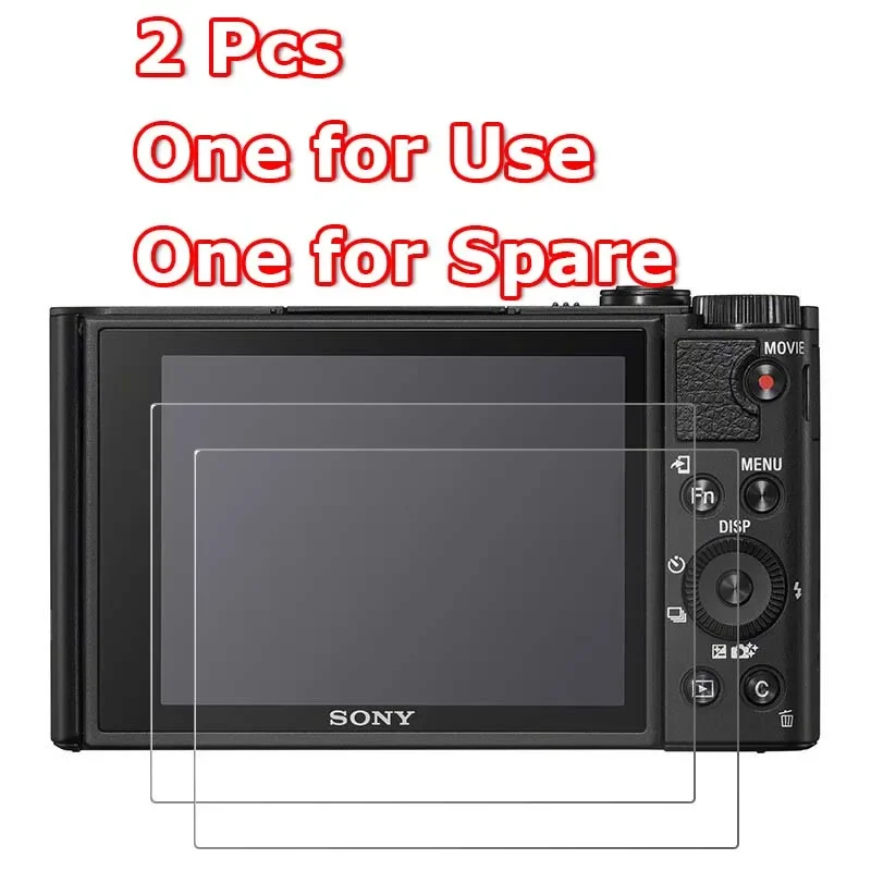 Per Sony DSC-RX100 V VI VII RX10 RX1R II III IV RX1 RX1RII M2 M3 M4 Protezione dello schermo in vetro temperato Pellicola protettiva 2 pezzi
