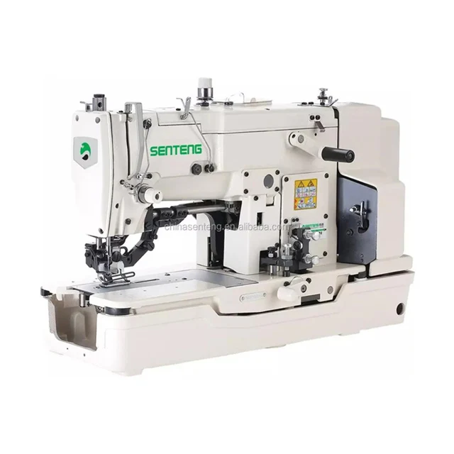 ST 781 High Speed Lockstitch Straight Button Holing Industrial Special Sewing Machine Price