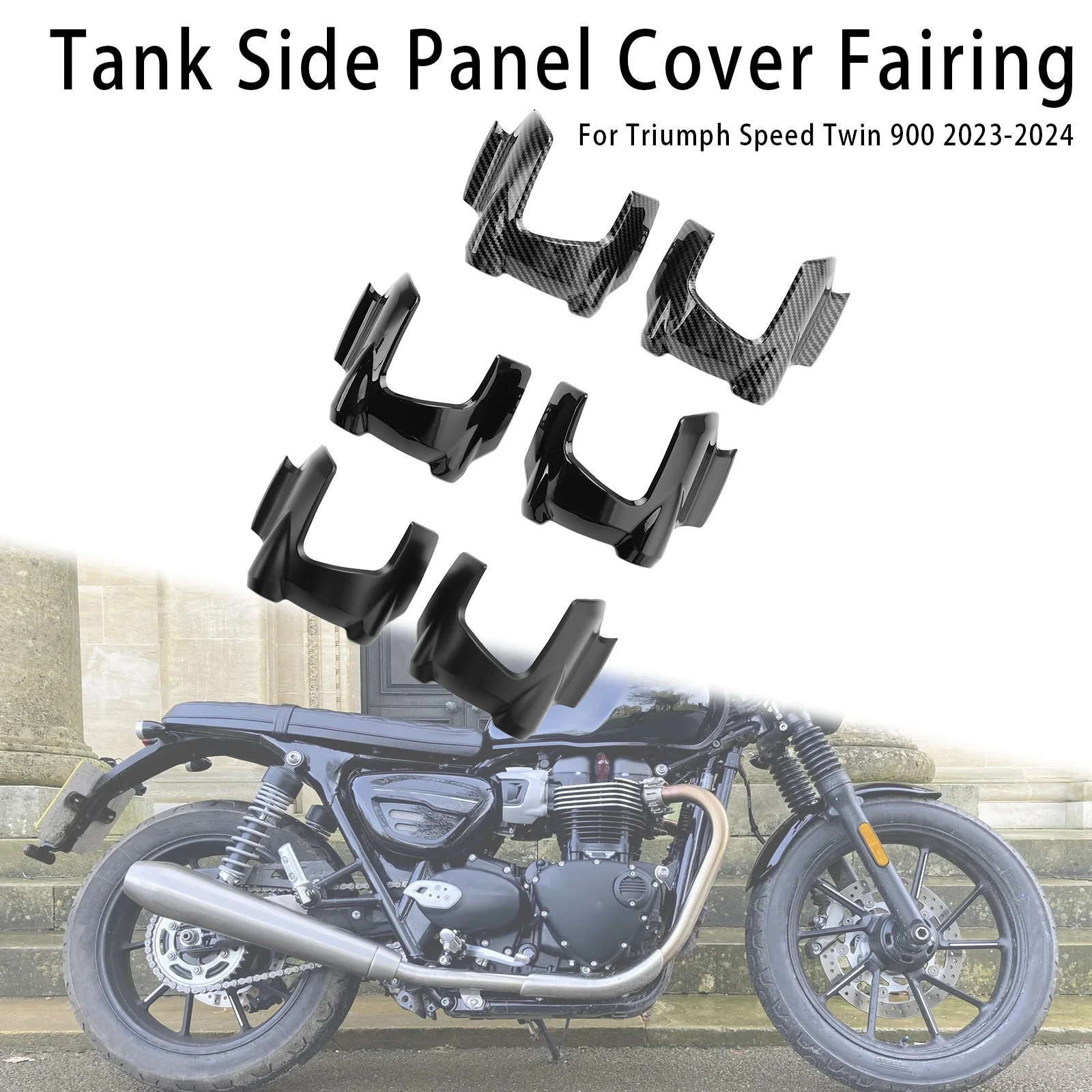 

Topteng Tank Side Cover Panel Fairing Cowl For Speed Twin 900 2023-2024