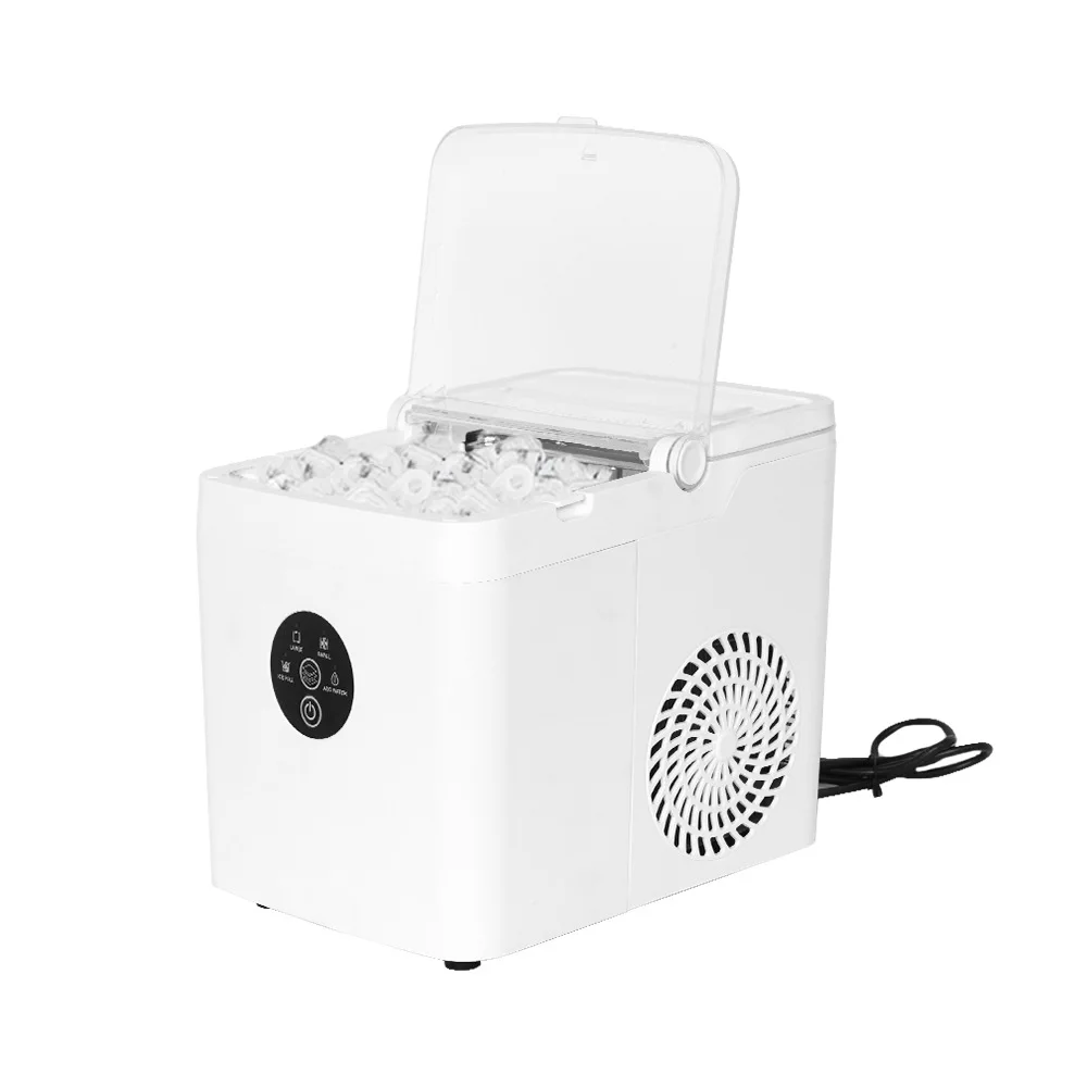 Small ice machine commercial milk tea shop bar KTV household bullet ice cube machine manufacturer OEM customized 110/220V