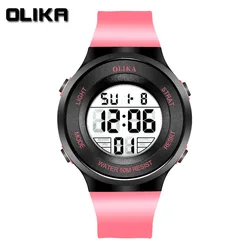 Waterproof glow-in-the-dark children's watch Alarm clock Run timer Multifunctional watch Student electronic watch