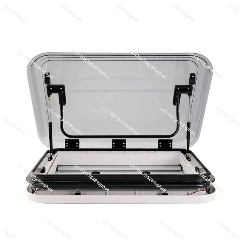 Large Caravan RV Skylight Roof Vent 3-Size With LED Light 500/700/800 X 500Mm Cut Out For Motorhome