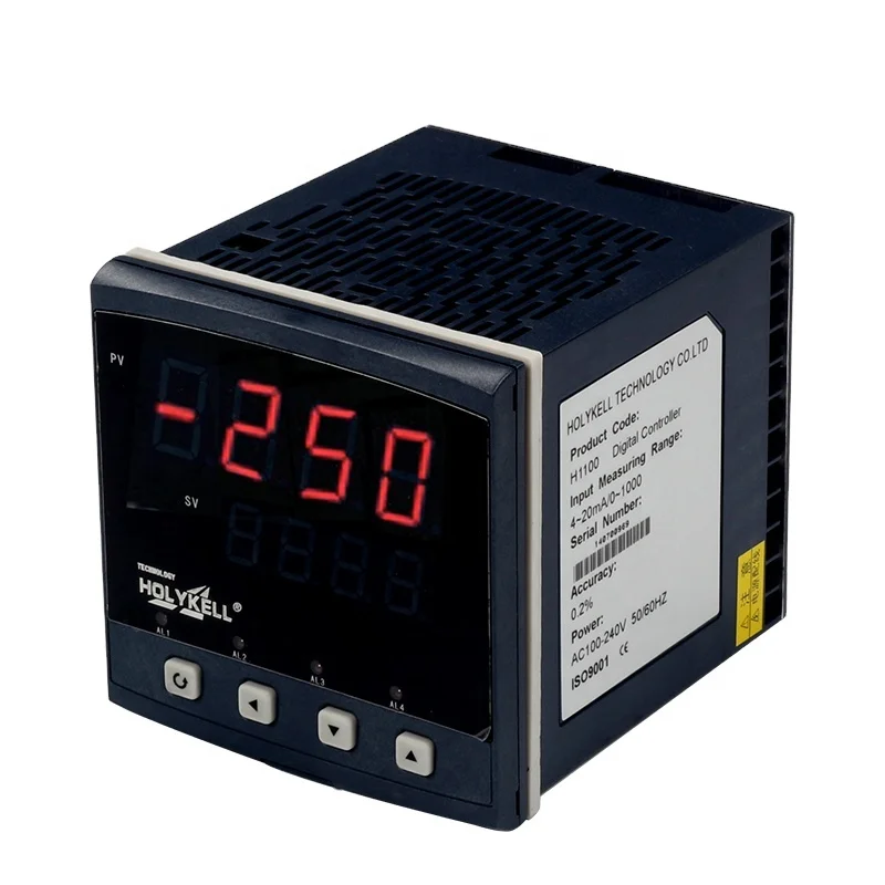 

Holykell Factory Price PT100 Dual Display Digital Temperature and Pressure Controller
