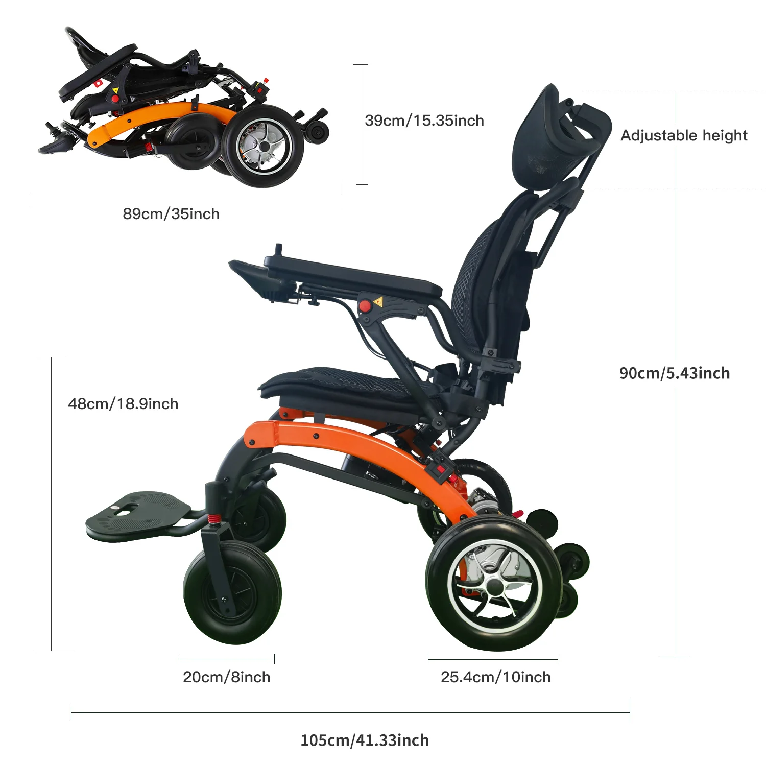 Power Four-Wheel Electric Bike Peak 800W Dual Motor 24V23AH Battery 32Miles Range,Aluminum Alloy Frame,Removable Cushion