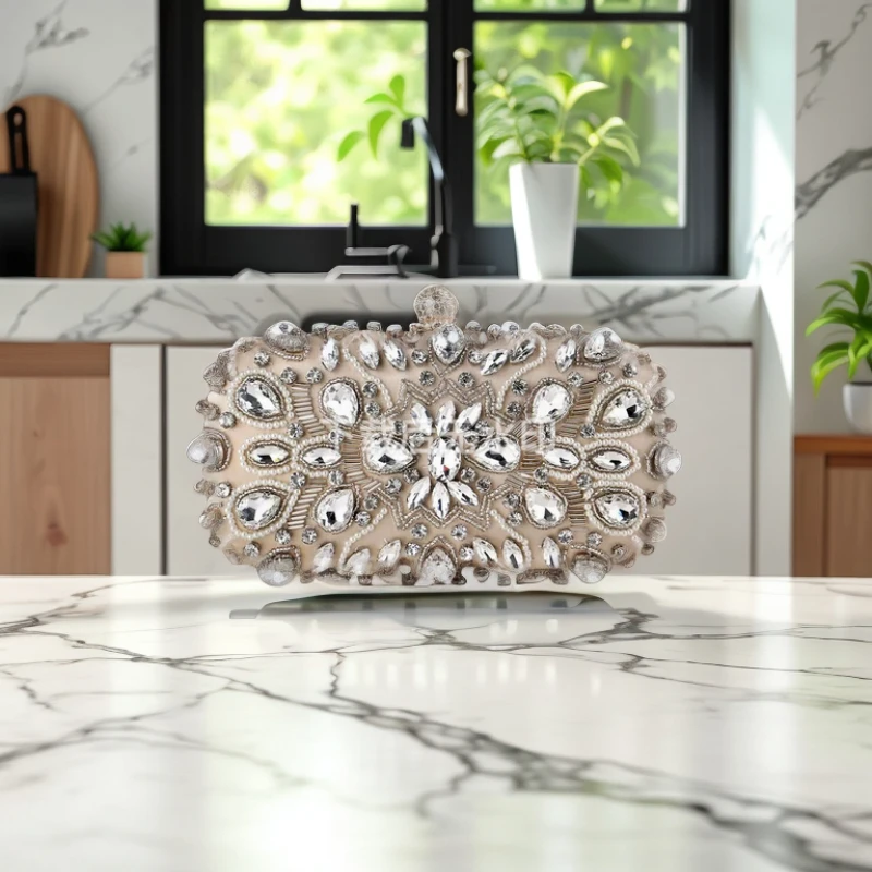 

Diamond Dinner Ladies Fashion Party Banquet Clutch Bag Celebrity Evening Dress Clutch Bag Sac Luxe Femme Bolso Diseñador De Lujo