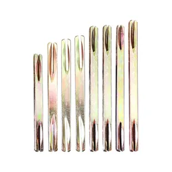 85-130mm Square Spindle 8mm Galvanised Door Window Handle Iron Square Pin  Firmly Holds The Door Handles