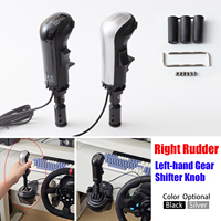Right Rudder Left Hand Gear Shifter Knob for ETS2 ATS game shift Head Euro Truck Simulator for Logitech G923 G29 G27 MOZA HGP SQ