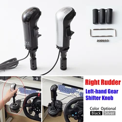 Right Rudder Left Hand Gear Shifter Knob for ETS2 ATS game shift Head Euro Truck Simulator for Logitech G923 G29 G27 MOZA HGP SQ