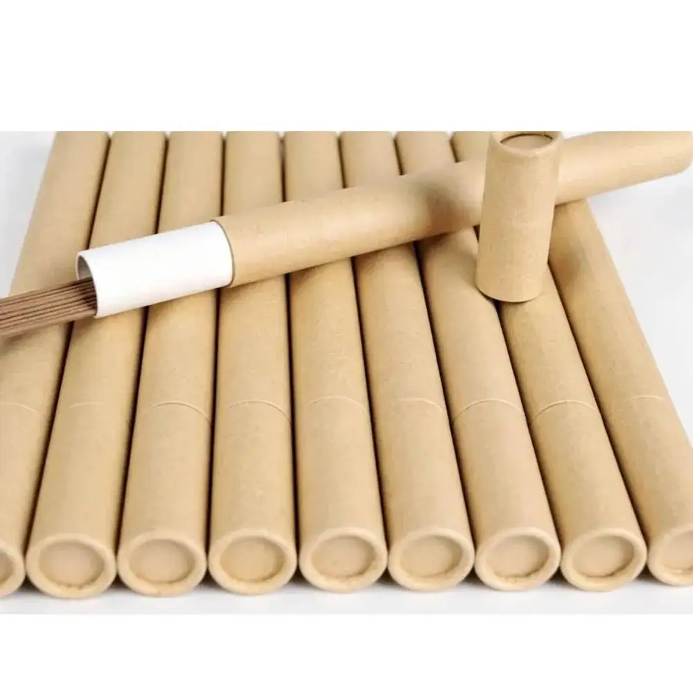 20 Stück/Set Lange Räucherstäbchen-Hülsen aus Kraftpapier, Leere Räucherstäbchenbehälter, Haushalts-Räucherstäbchen-Aufbewahrungsbox – Detail 3
