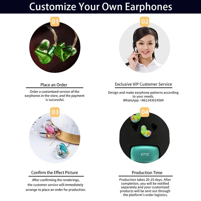 EPZ Personalized Customization Extra Charge Exclusive Fee Link (Q1 Q1pro K1 K5 320 520 530 620 P50 G10 G20)